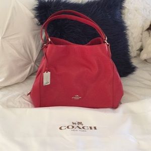 Red Coach Purse